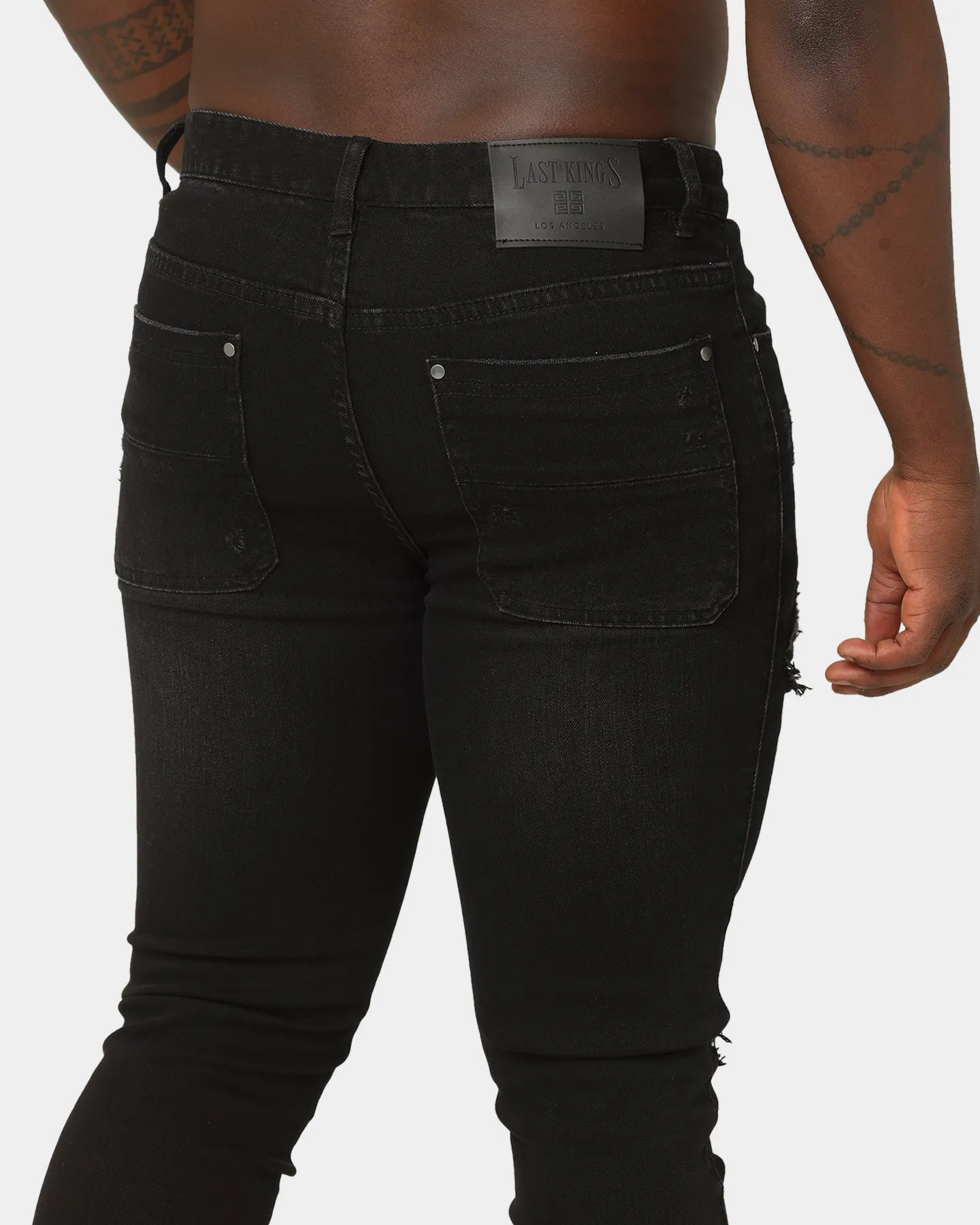 Last Kings Floridian Denim Jeans Washed Black