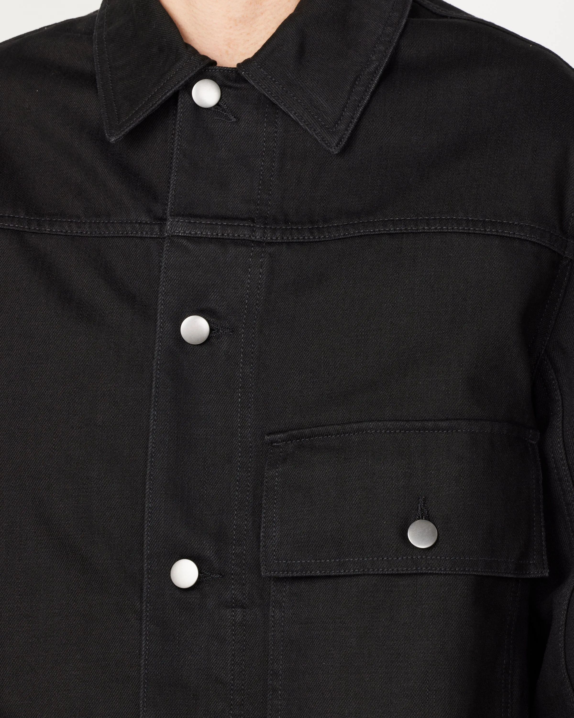 Lazar Denim Jacket in Black