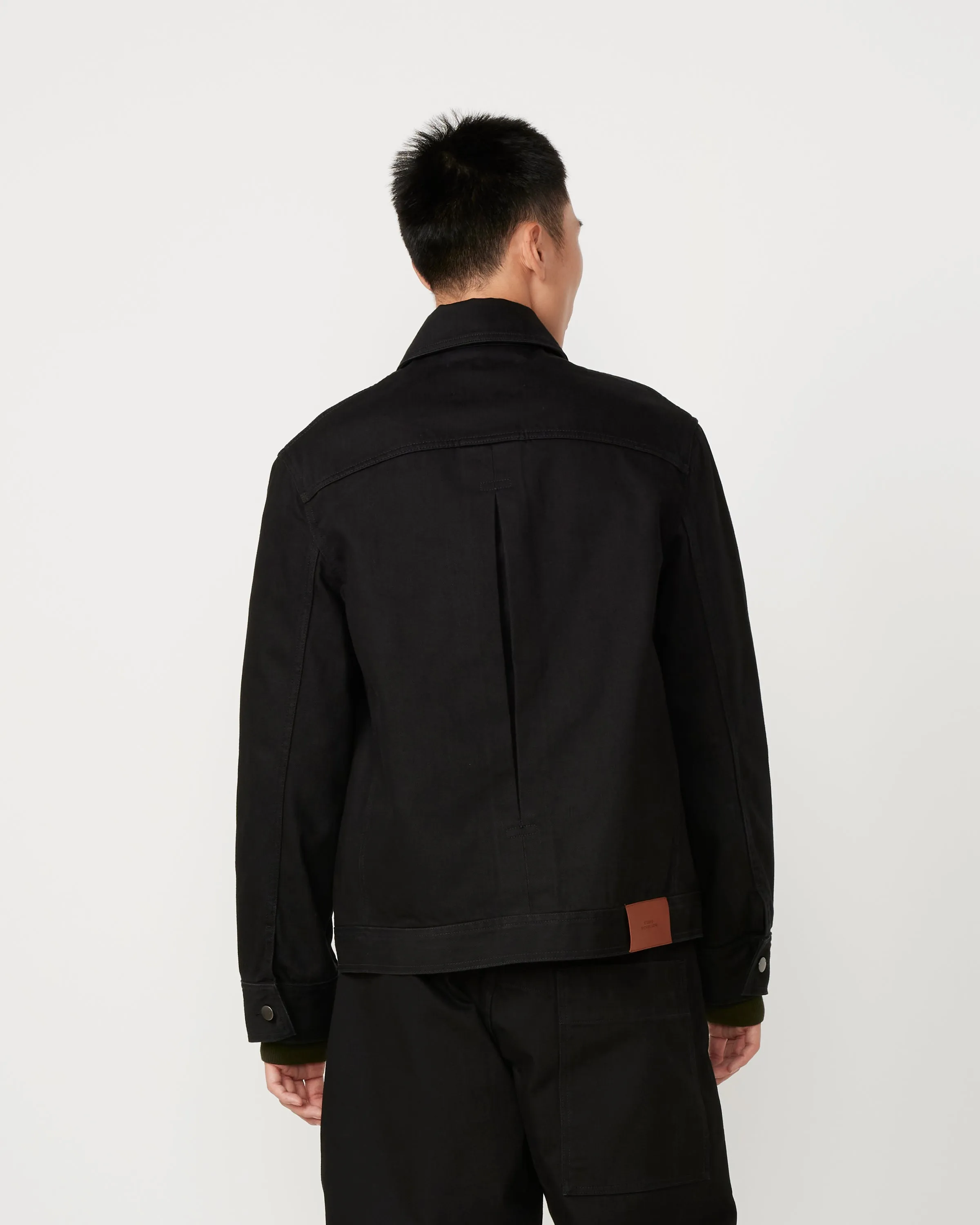 Lazar Denim Jacket in Black