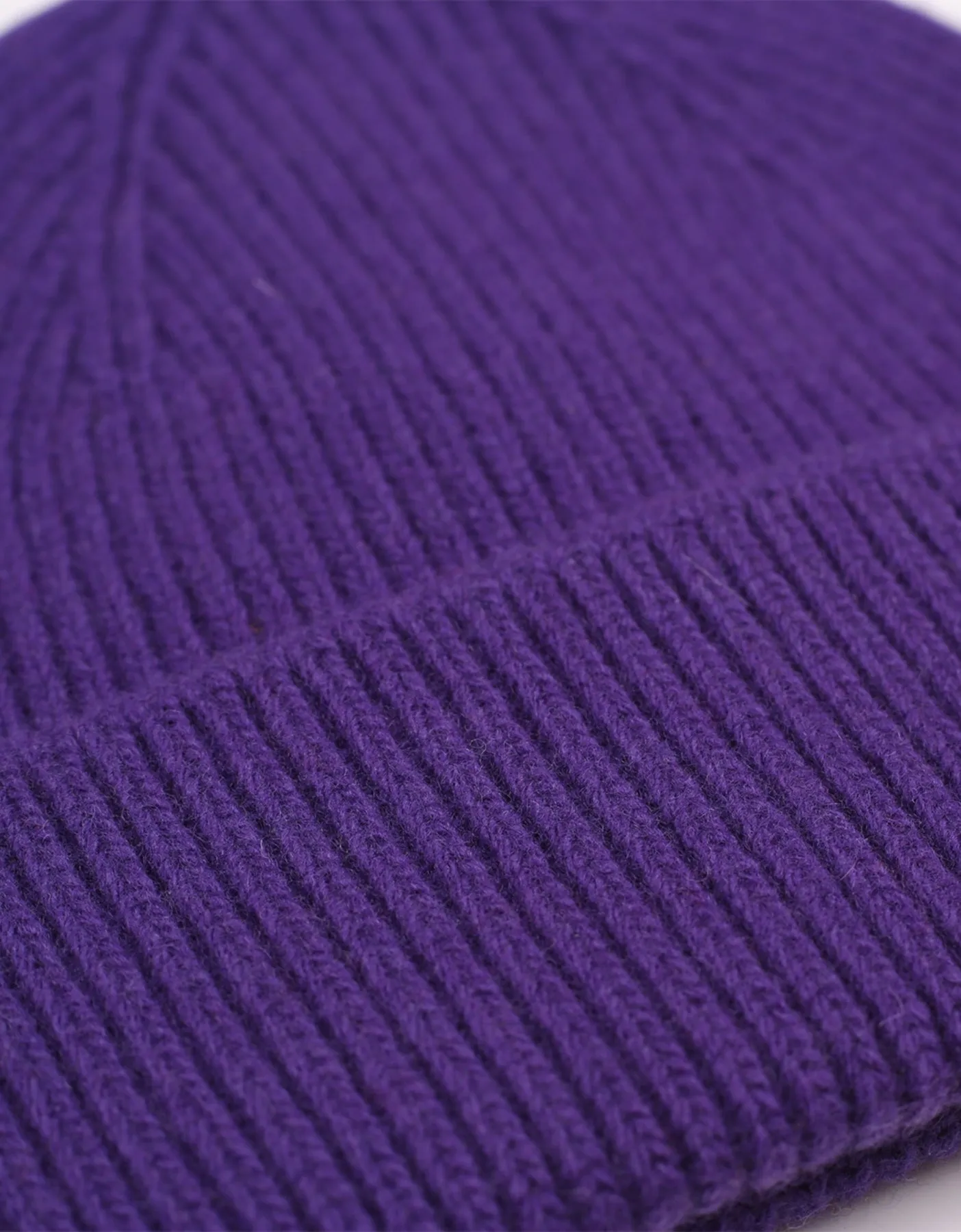 Merino Wool Beanie - Ultra Violet