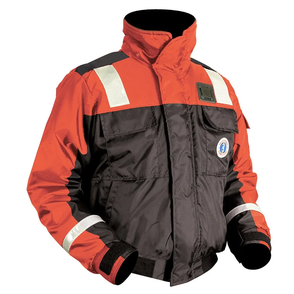 Mustang Classic Flotation Bomber Jacket with Reflective Tape