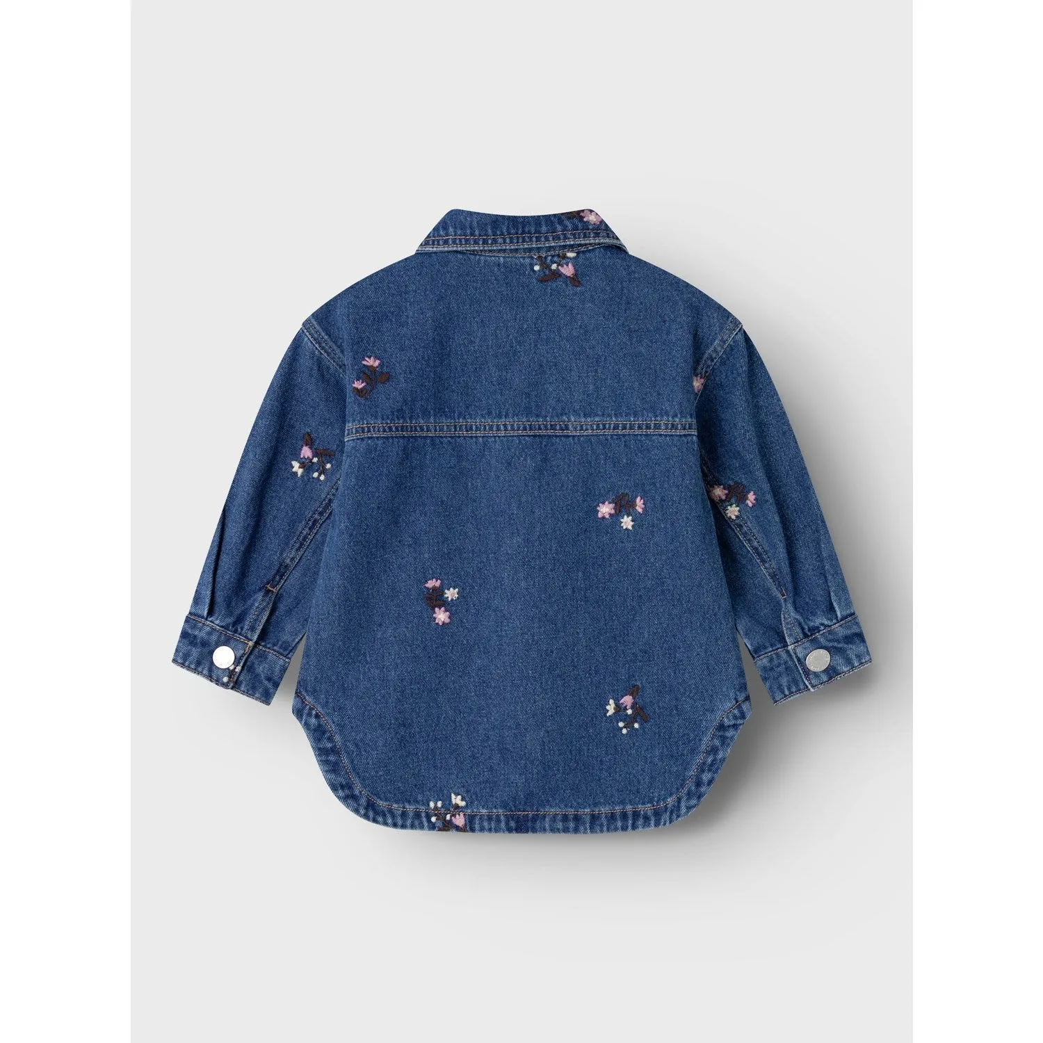 Name It Dark Blue Denim Kat Embellished Denim Jacket