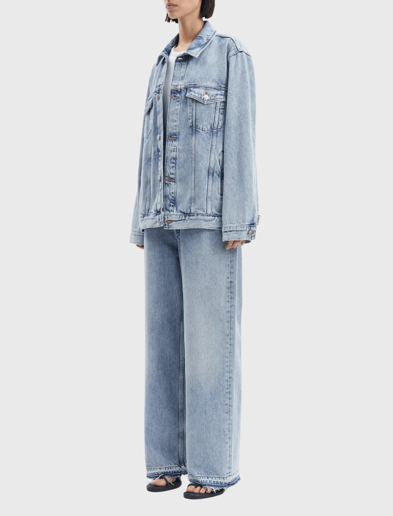 Nicole Oversized Denim Jacket