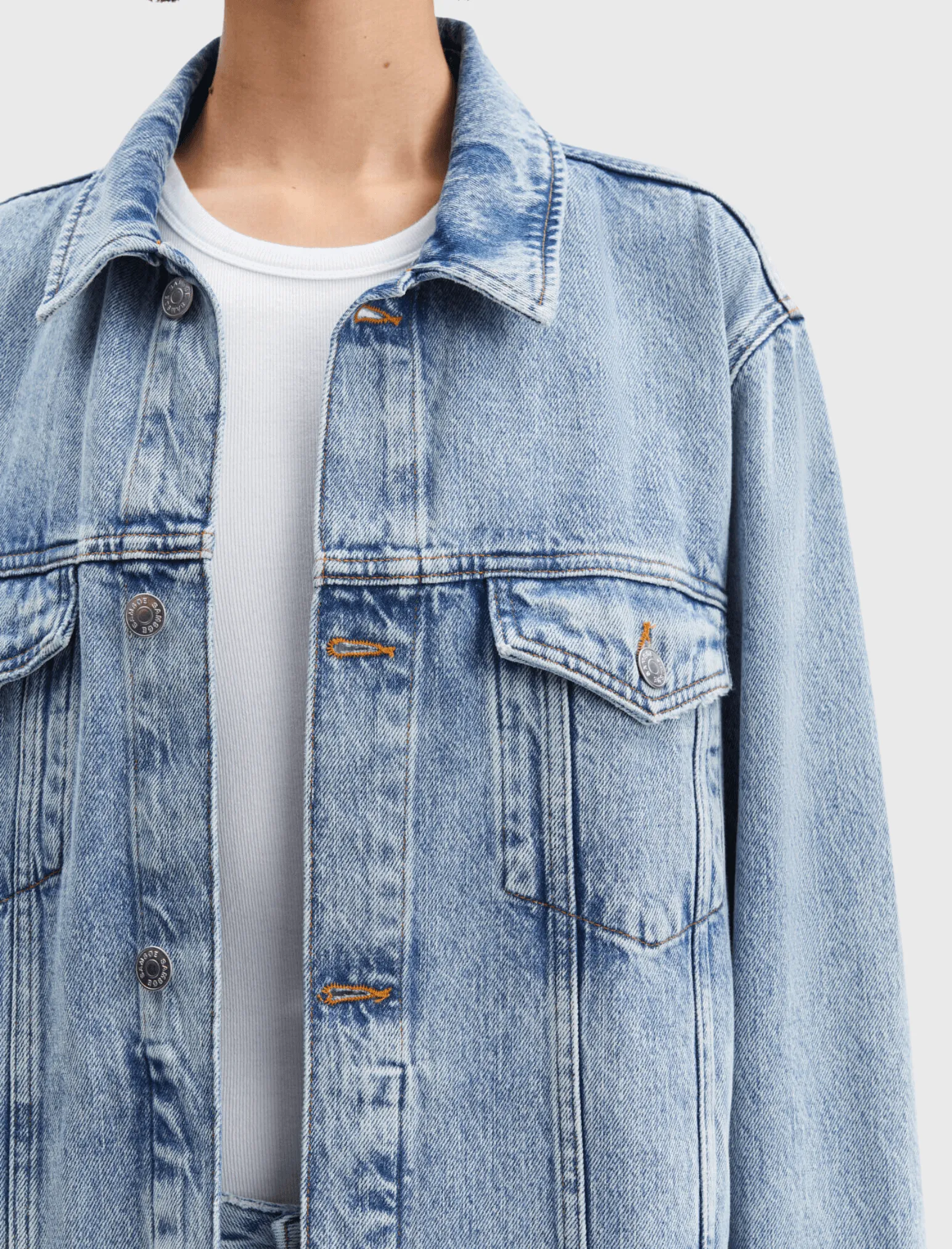 Nicole Oversized Denim Jacket