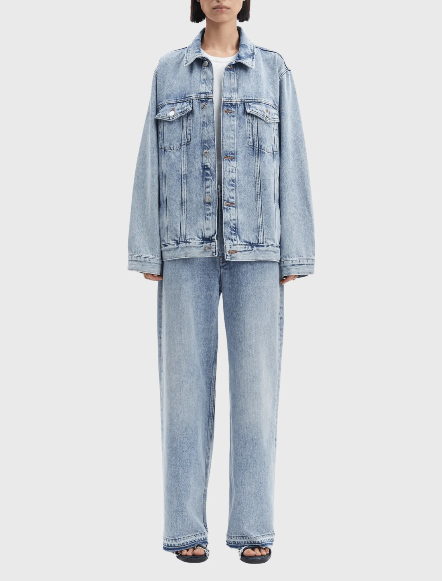 Nicole Oversized Denim Jacket