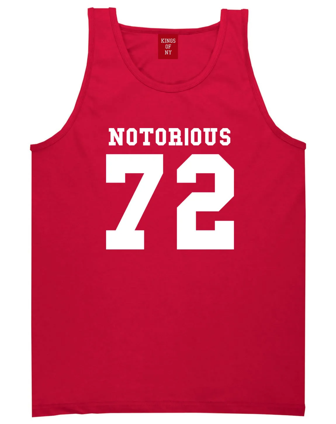 Notorious 72 Team Jersey Tank Top