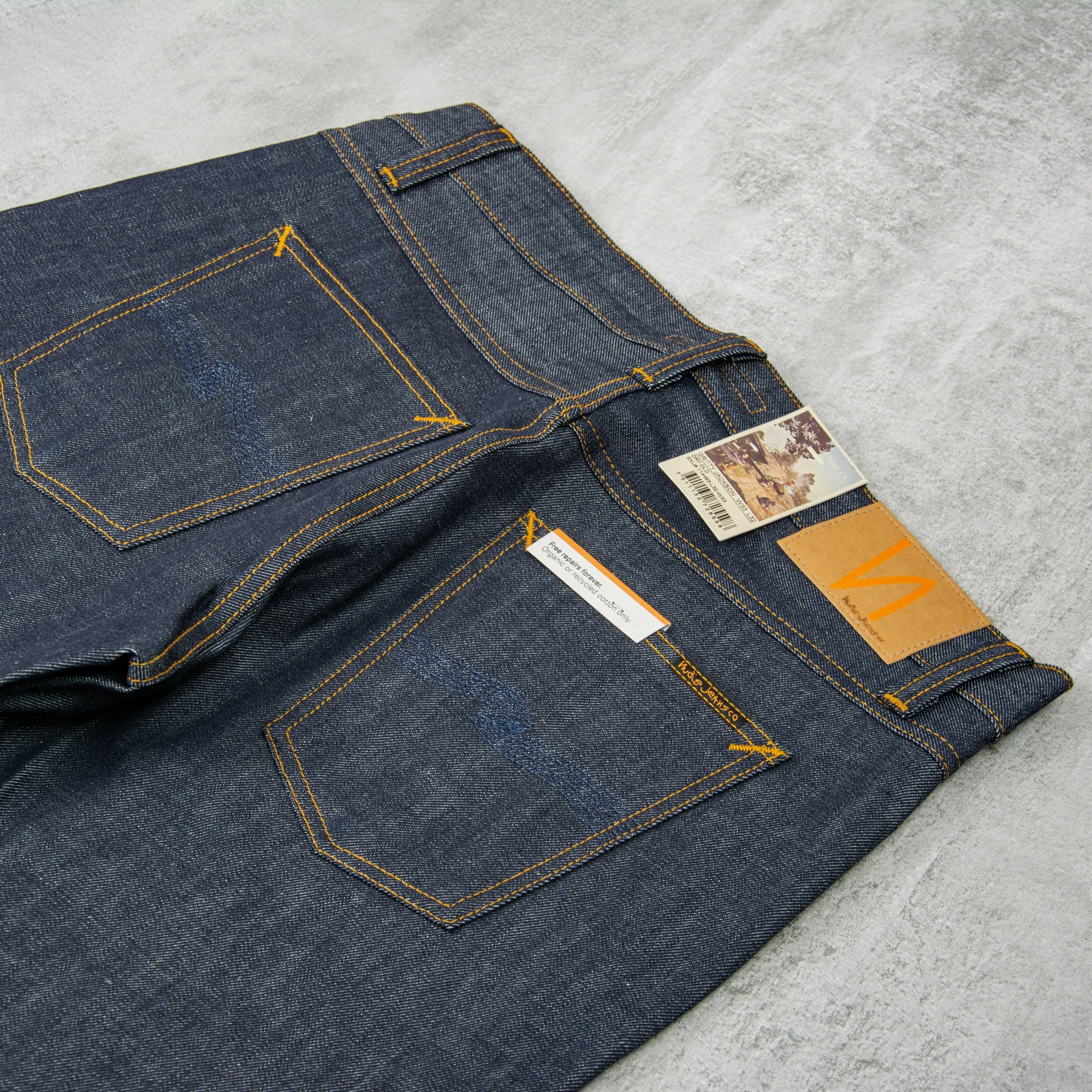 Nudie Gritty Jackson Jeans - Dry Old