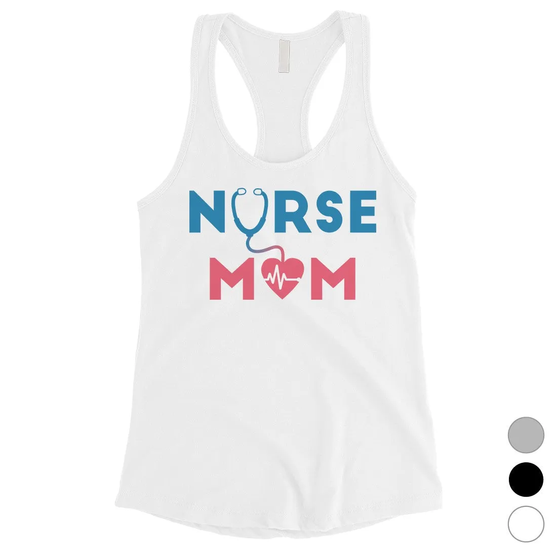 Nurse Mom Tank Top Womens Sleeveless Shirt Funny Mother's Day Gift