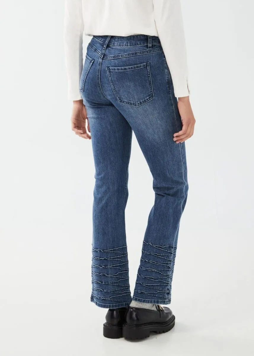 Olivia Bootleg Jean, Vintage Wash