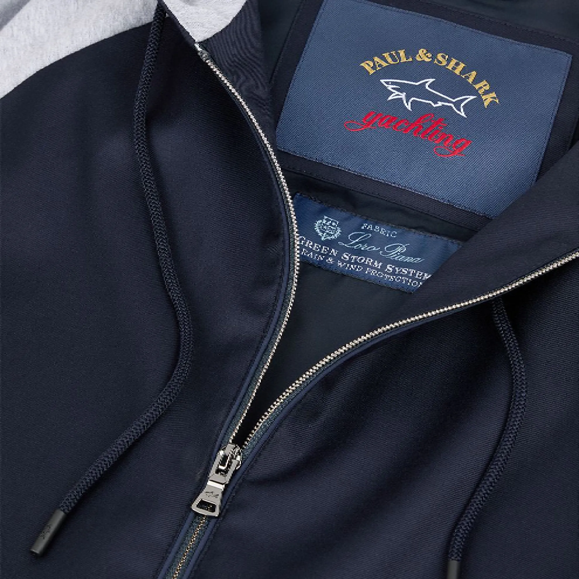 Paul & Shark Super Soft Loropiana Hooded Jacket / Navy