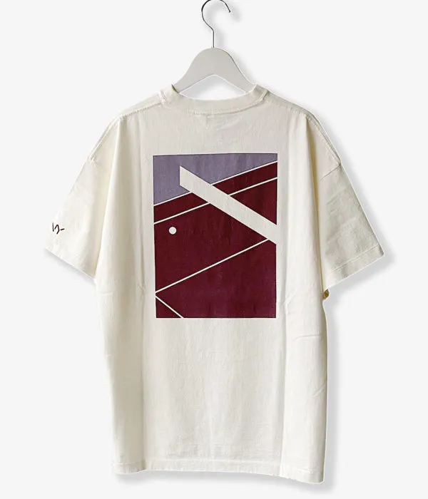 PHEENY/PRINT-T COURT(BURGUNDY)