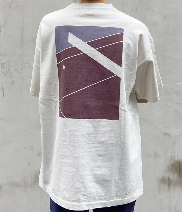 PHEENY/PRINT-T COURT(BURGUNDY)