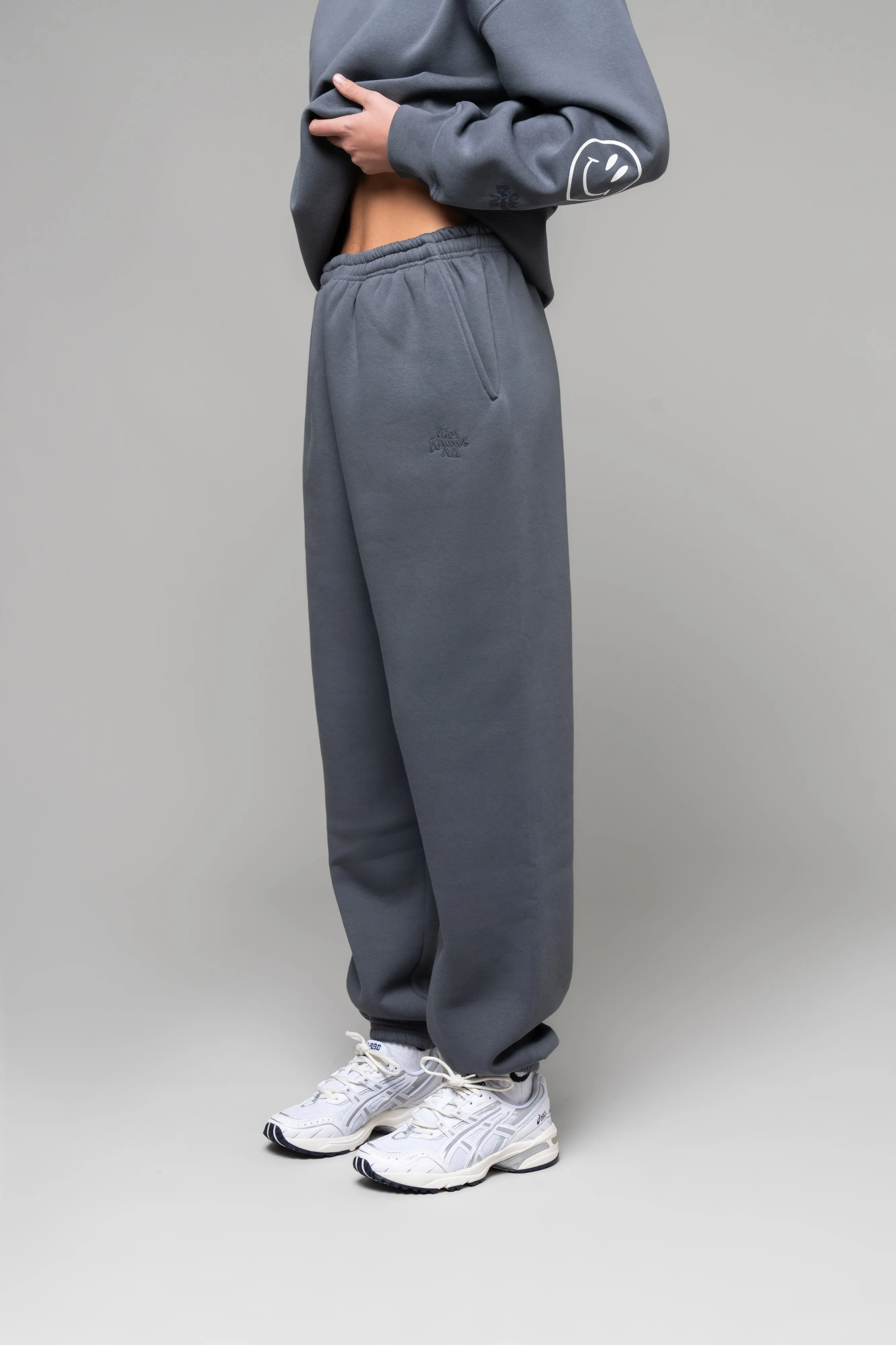 Premium Pewter Joggers