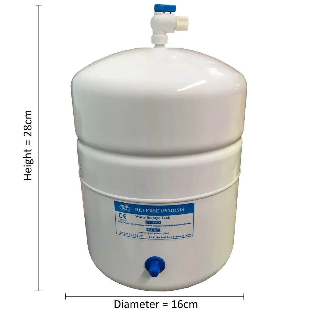 Pressurised Reverse Osmosis Storage Buffer RO Tanks | Pick Holding Tank Litre