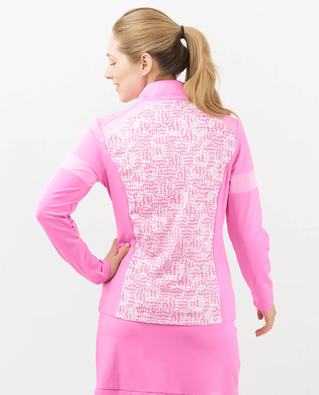 PURE GOLF Galena Jacket 449 Candy Pebble