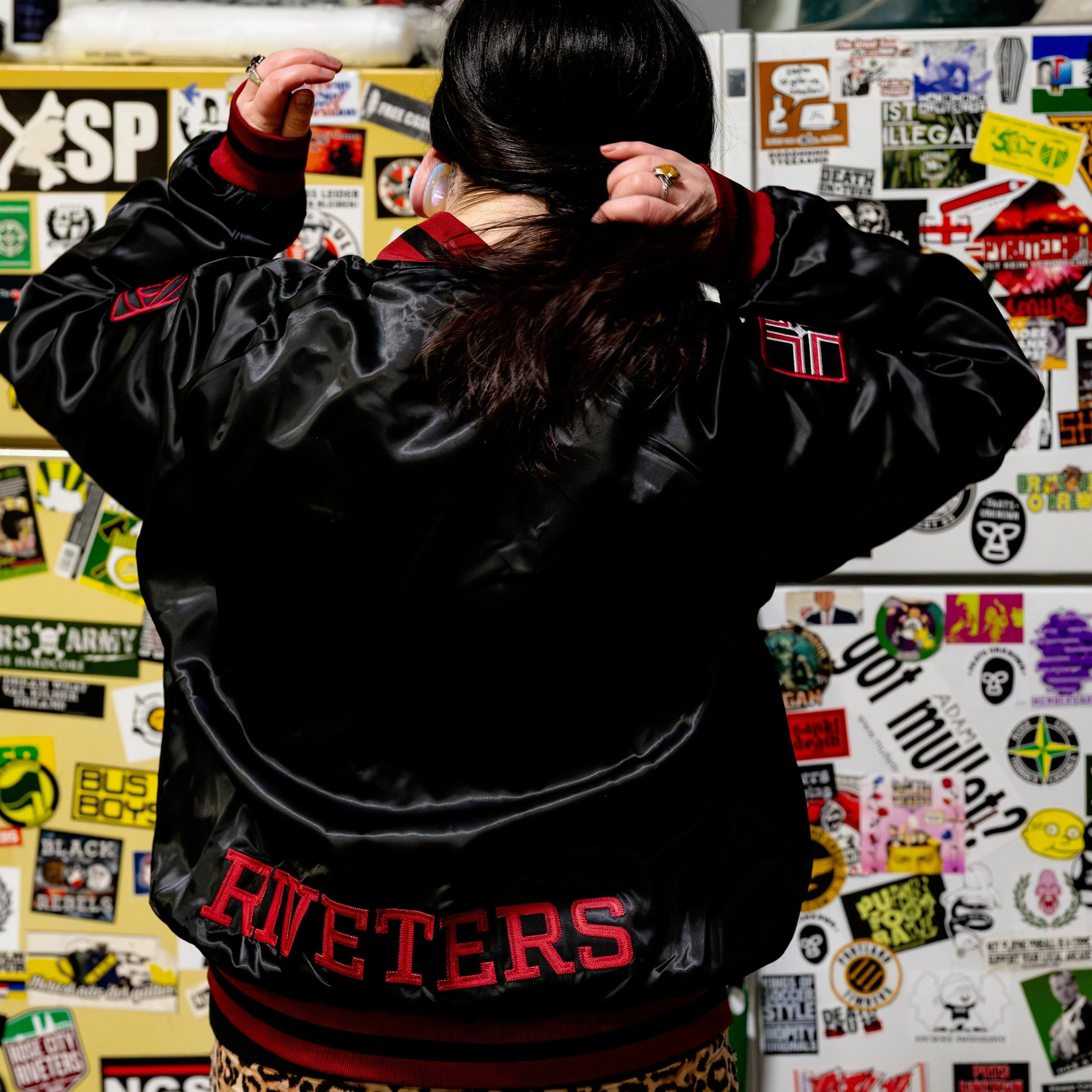 Rose City Satin Jacket