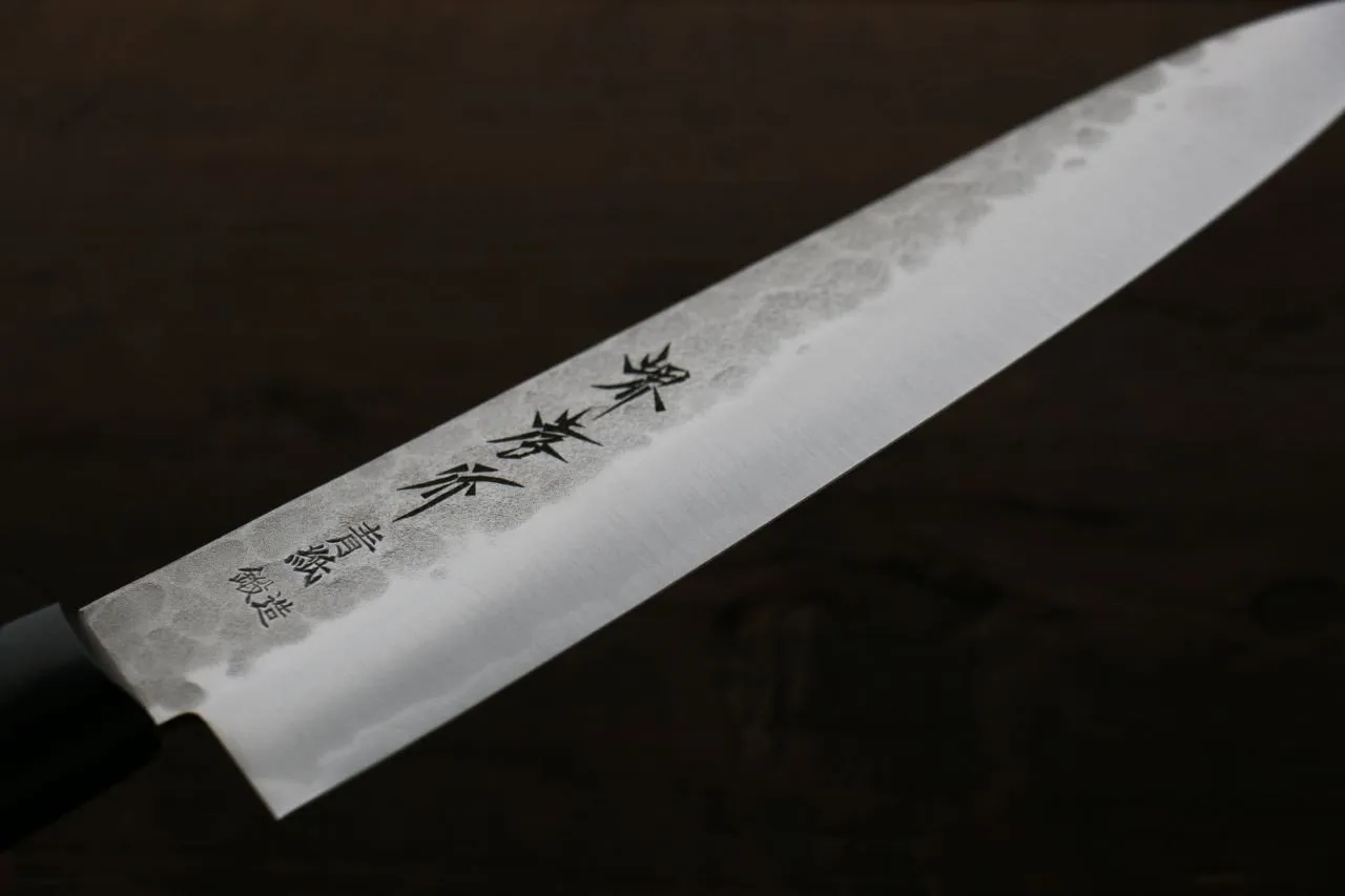 Sakai Takayuki Blue Steel Hammered 3 Layer Gyuto 180mm