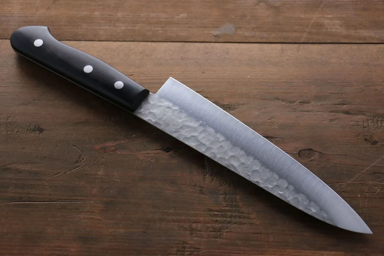 Sakai Takayuki Blue Steel Hammered 3 Layer Gyuto 180mm