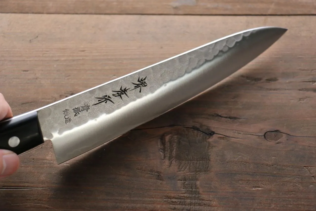 Sakai Takayuki Blue Steel Hammered 3 Layer Gyuto 180mm