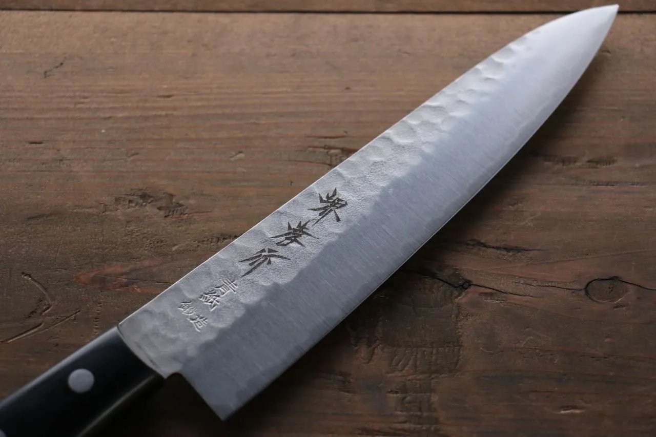 Sakai Takayuki Blue Steel Hammered 3 Layer Gyuto 180mm