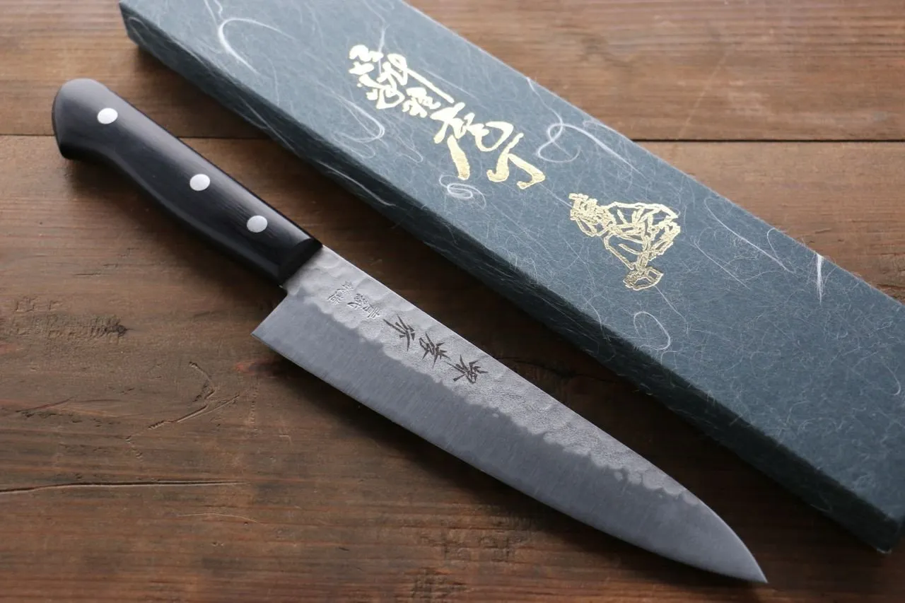 Sakai Takayuki Blue Steel Hammered 3 Layer Gyuto 180mm