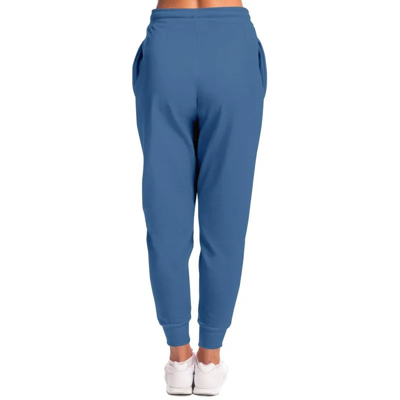 Shaded Pastel Blue Joggers | Unisex | with PLUS sizes | C60M30Y0K30