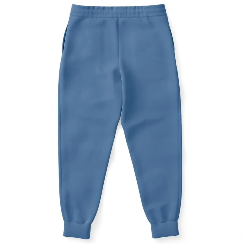 Shaded Pastel Blue Joggers | Unisex | with PLUS sizes | C60M30Y0K30