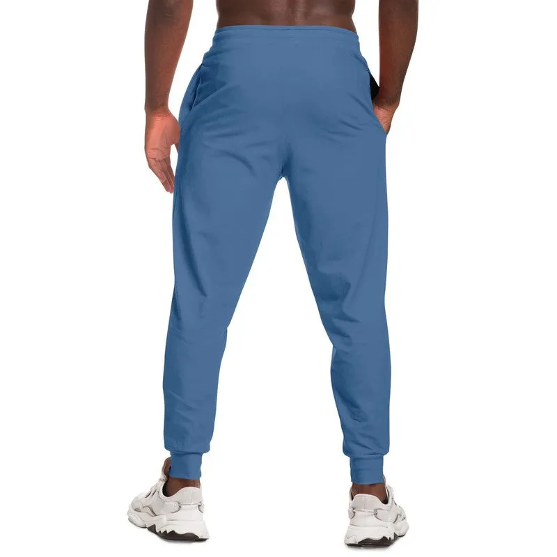 Shaded Pastel Blue Joggers | Unisex | with PLUS sizes | C60M30Y0K30