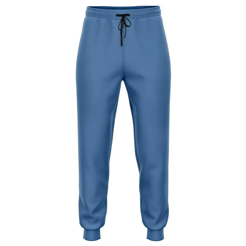 Shaded Pastel Blue Joggers | Unisex | with PLUS sizes | C60M30Y0K30