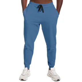 Shaded Pastel Blue Joggers | Unisex | with PLUS sizes | C60M30Y0K30