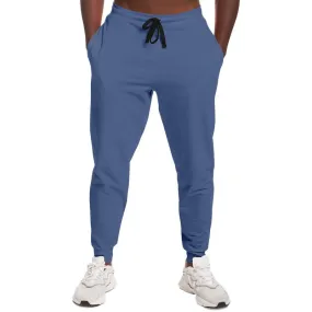 Shaded Pastel Blue Joggers | Unisex | with PLUS sizes | C60M45Y0K30