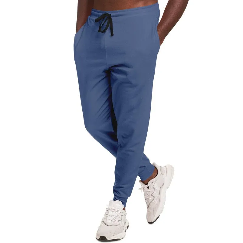 Shaded Pastel Blue Joggers | Unisex | with PLUS sizes | C60M45Y0K30