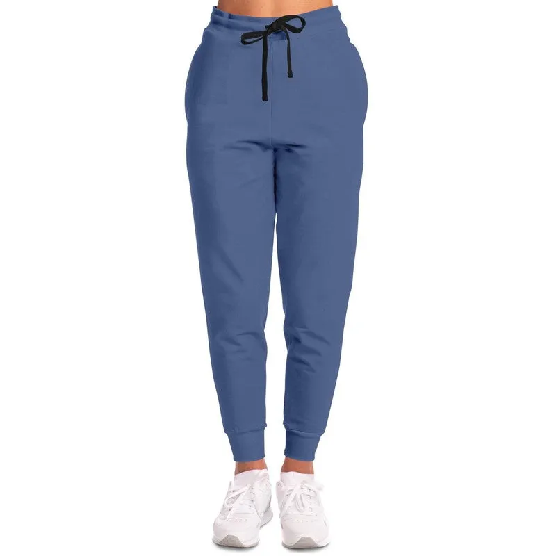 Shaded Pastel Blue Joggers | Unisex | with PLUS sizes | C60M45Y0K30