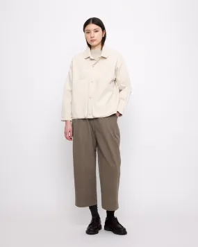 Signature Panel Pockets Shirt Jacket - Heavy Canvas Edition - Off-White