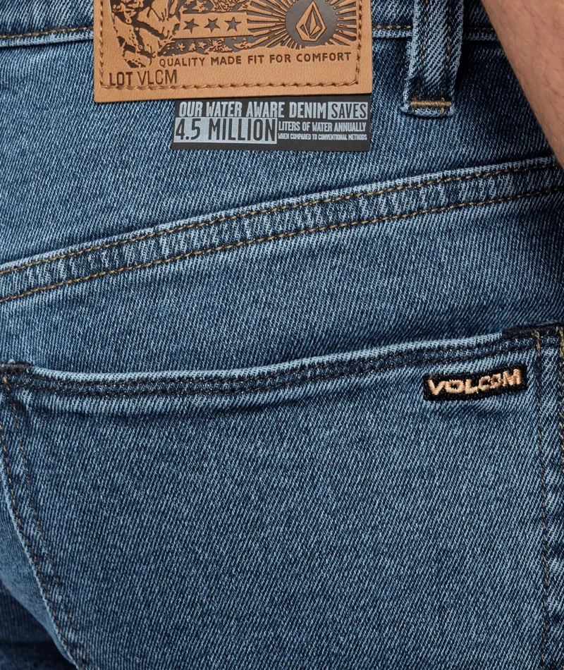 Solver Denim Jeans in Washed Blue