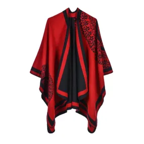 Such Beautiful Sin Geometric Poncho