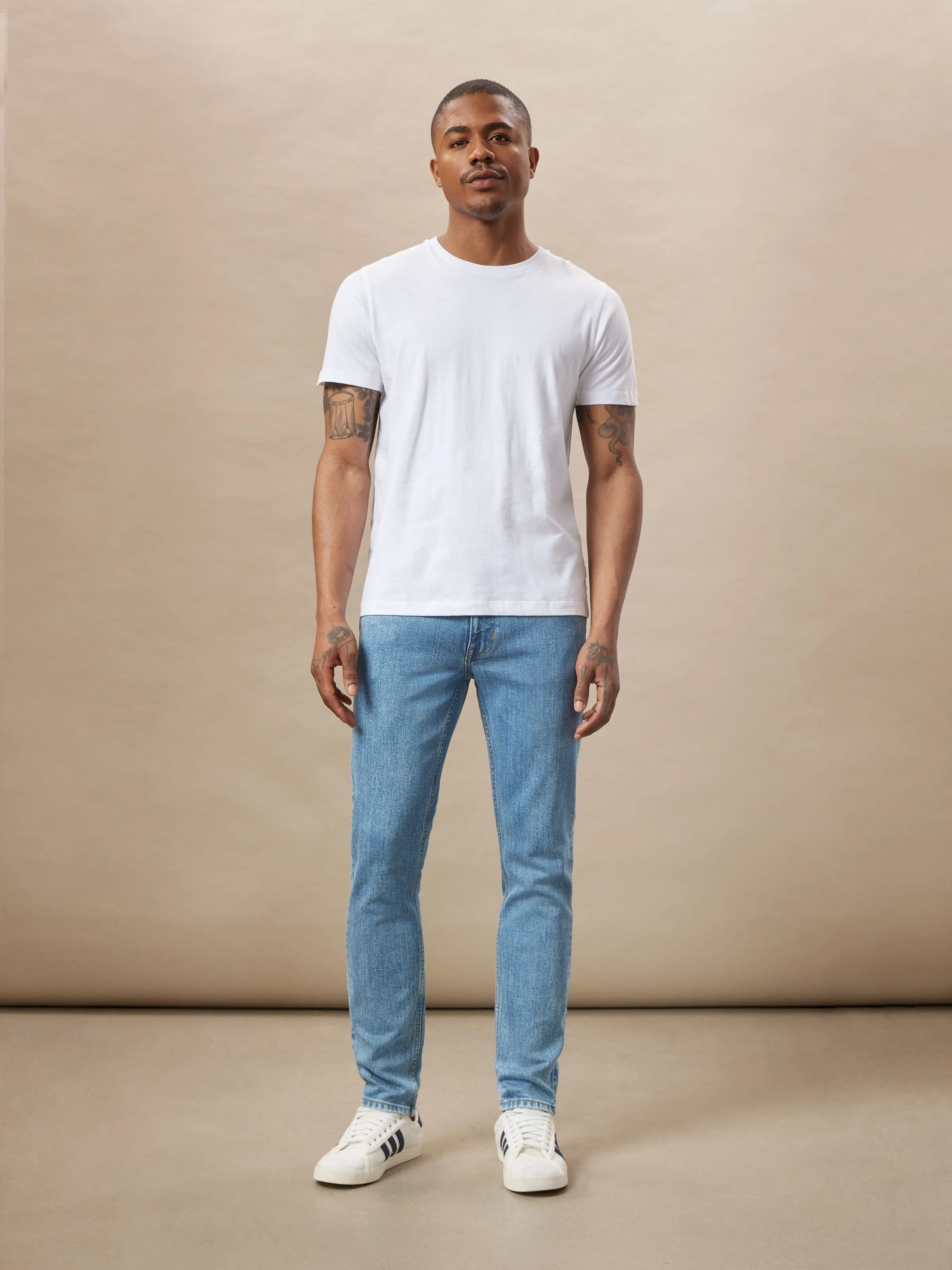 The Hugo Skinny Jean in Medium Blue