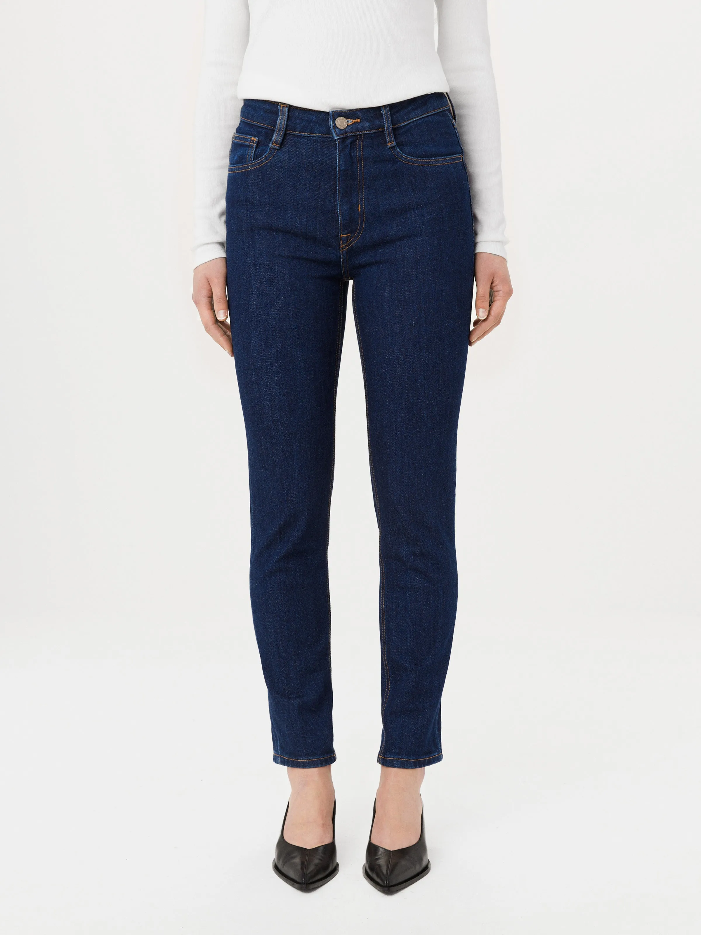 The Kim Slim Jean in Dark Wash