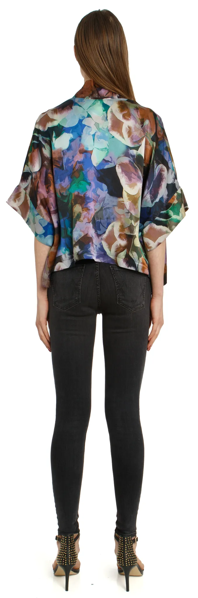 The Silk Kimono   Floral Abyss