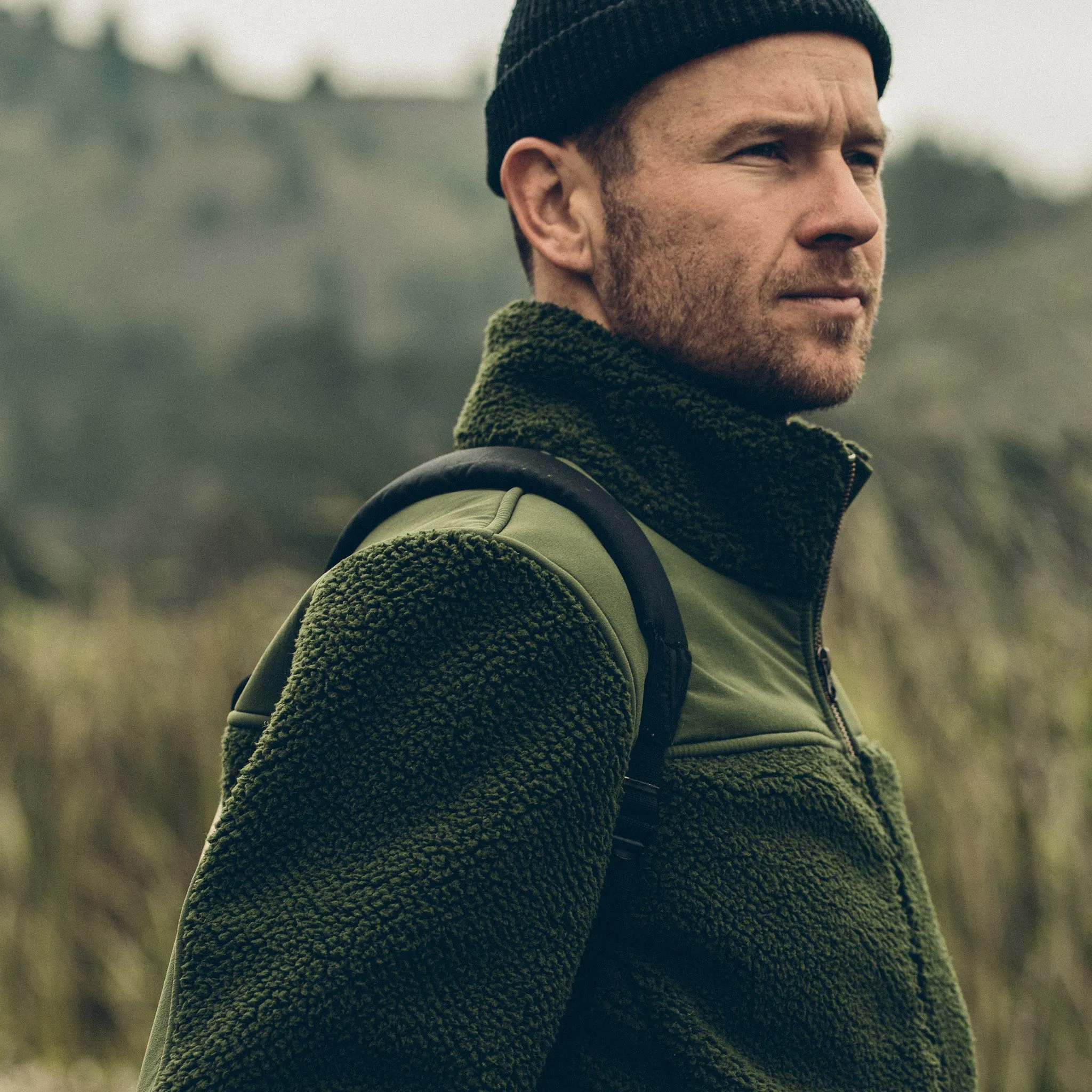 The Truckee Jacket in Moss