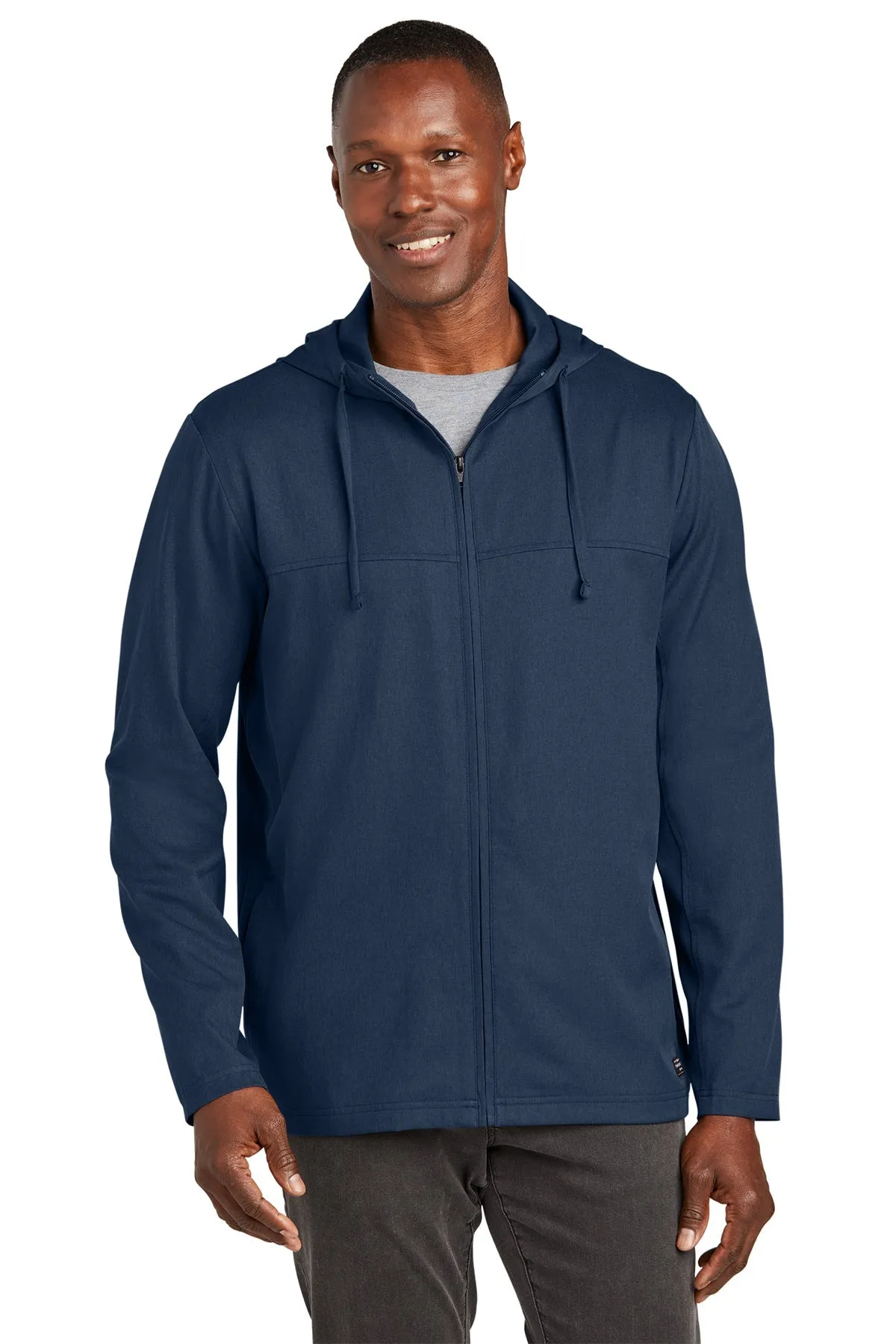 TravisMathew Balboa Custom Hooded Jackets, Blue Nights Heather