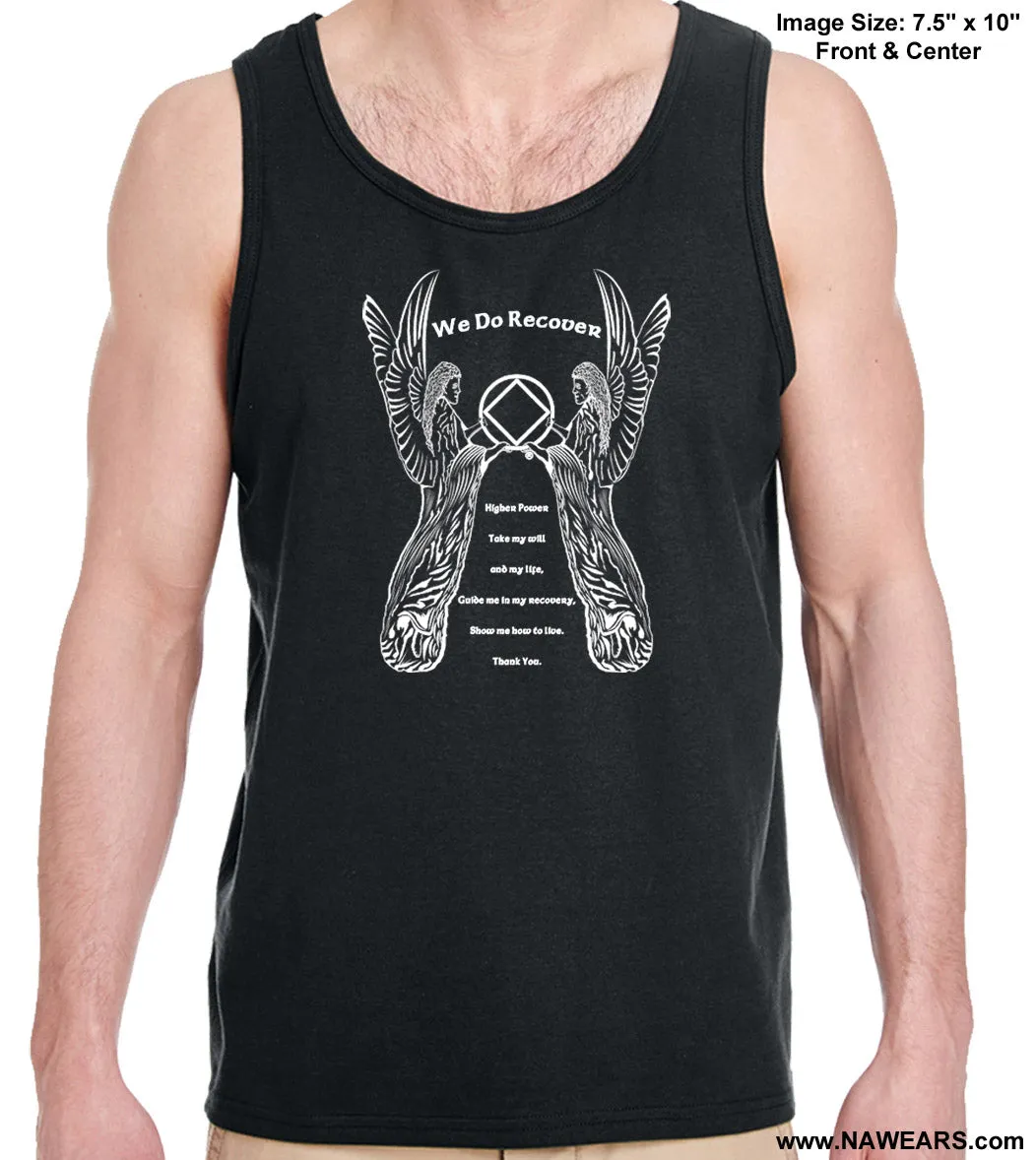 utt- 3rd Step Angel Unisex Tank Tops