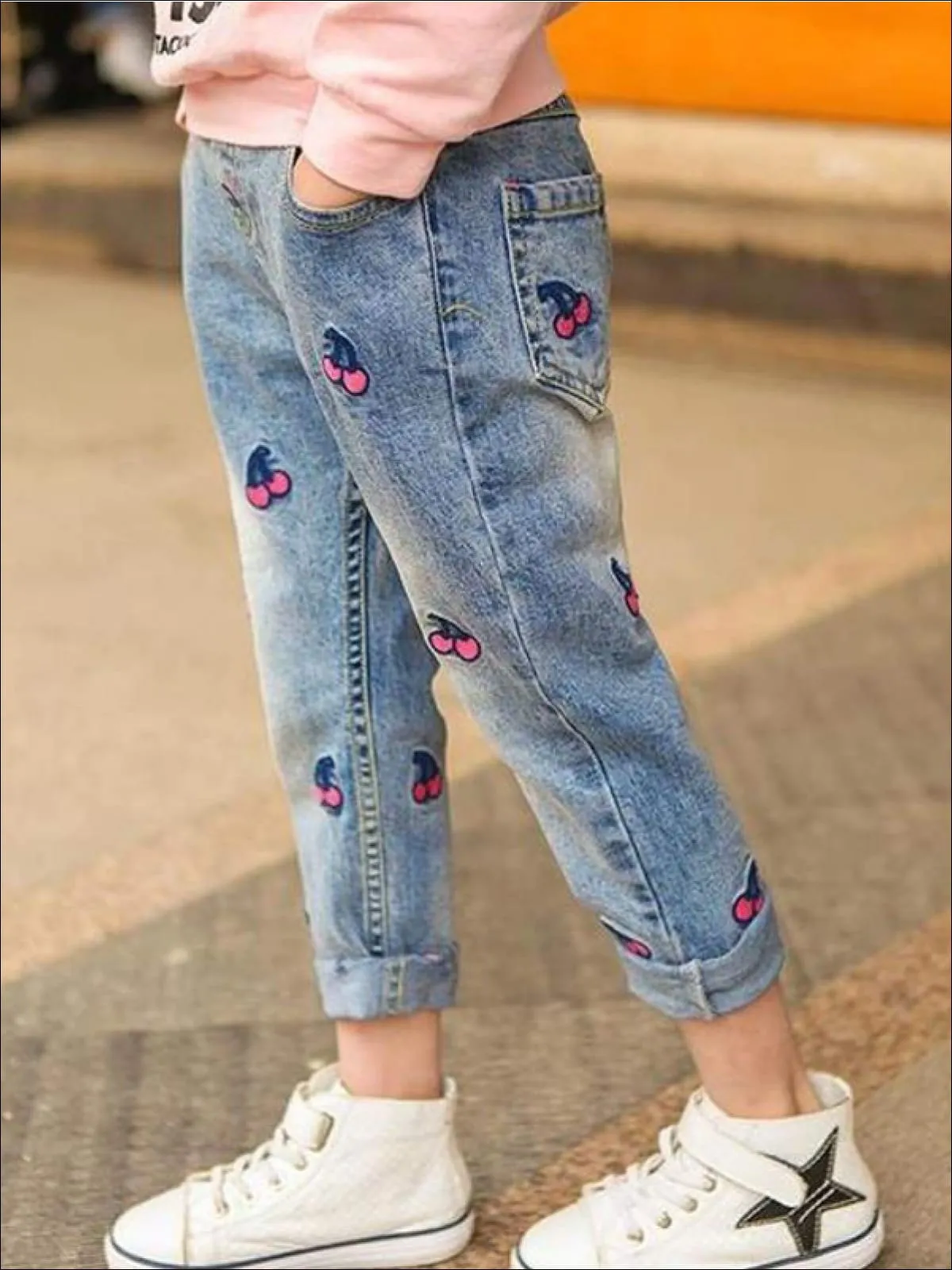 Vintage Cherry Patch Jeans