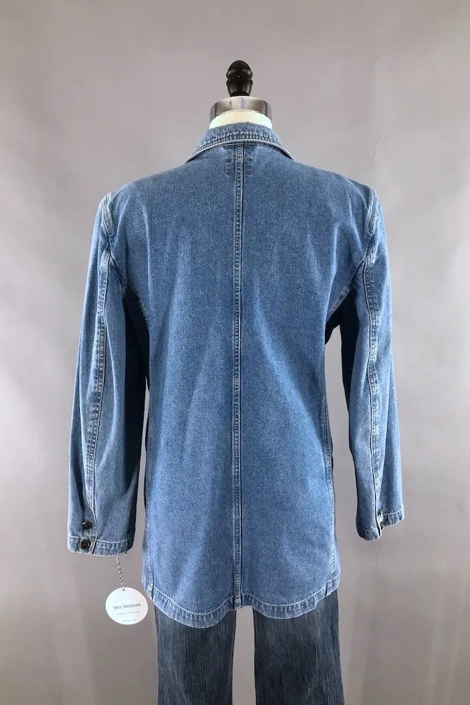 Vintage Liz Denim Blazer Jacket