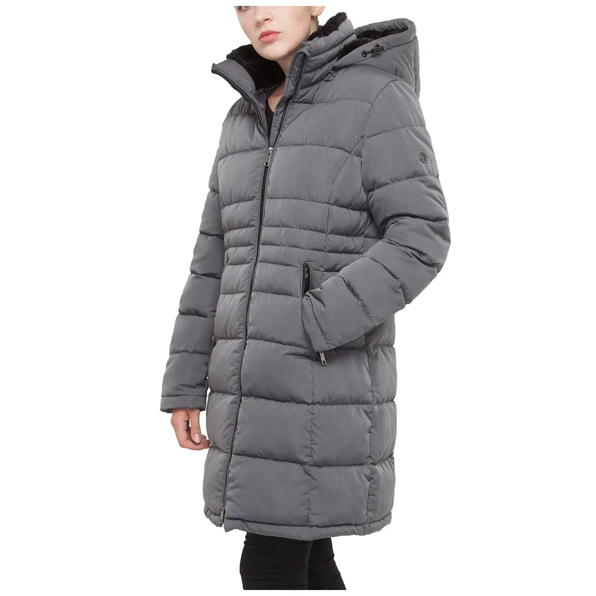 Women's Heavy Long Puffer Jacket Winter Coat