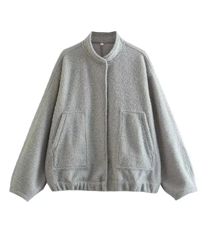 Wooly Bomber Jacket