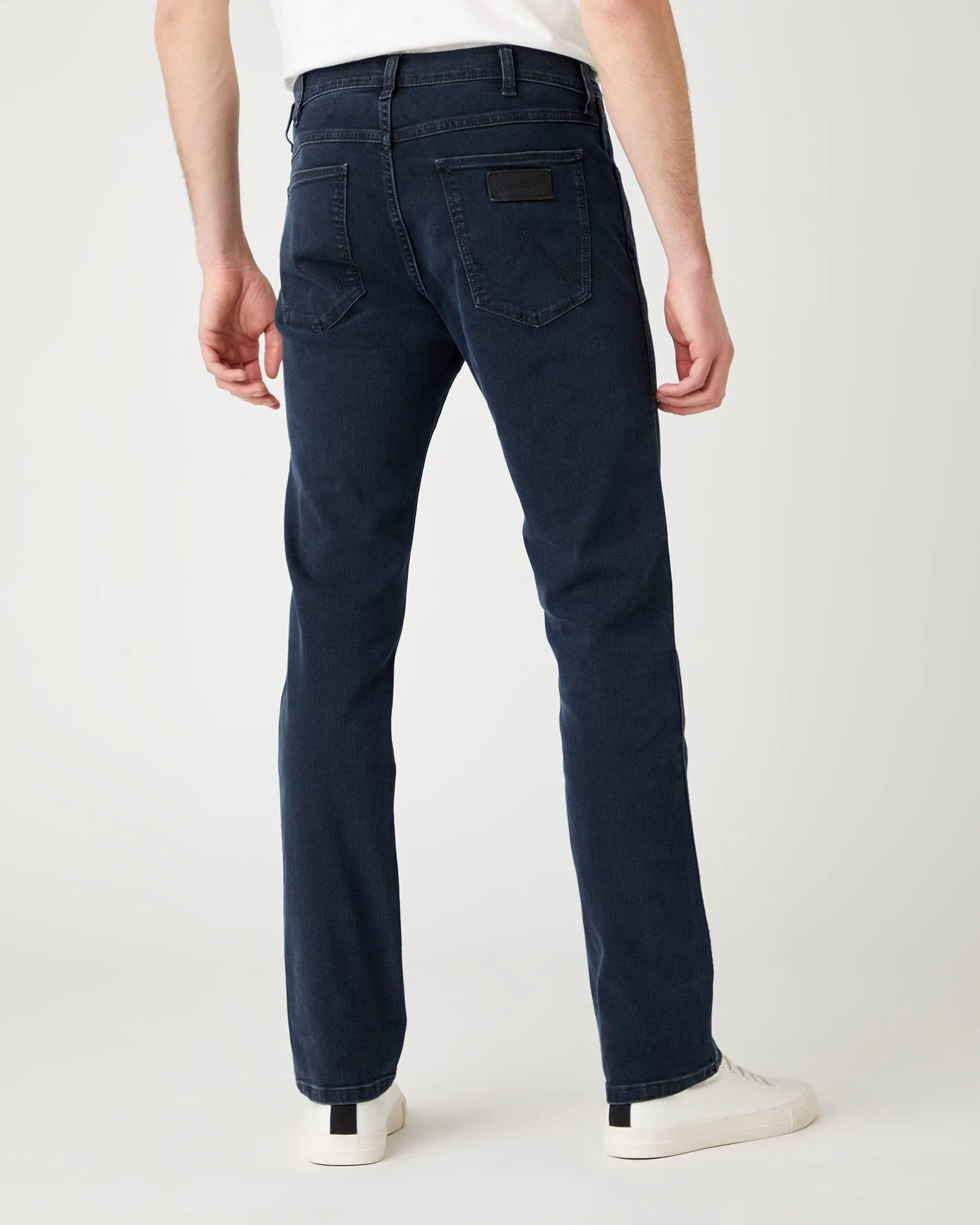 Wrangler Greensboro Regular Fit Mens Jeans - Iron Blue