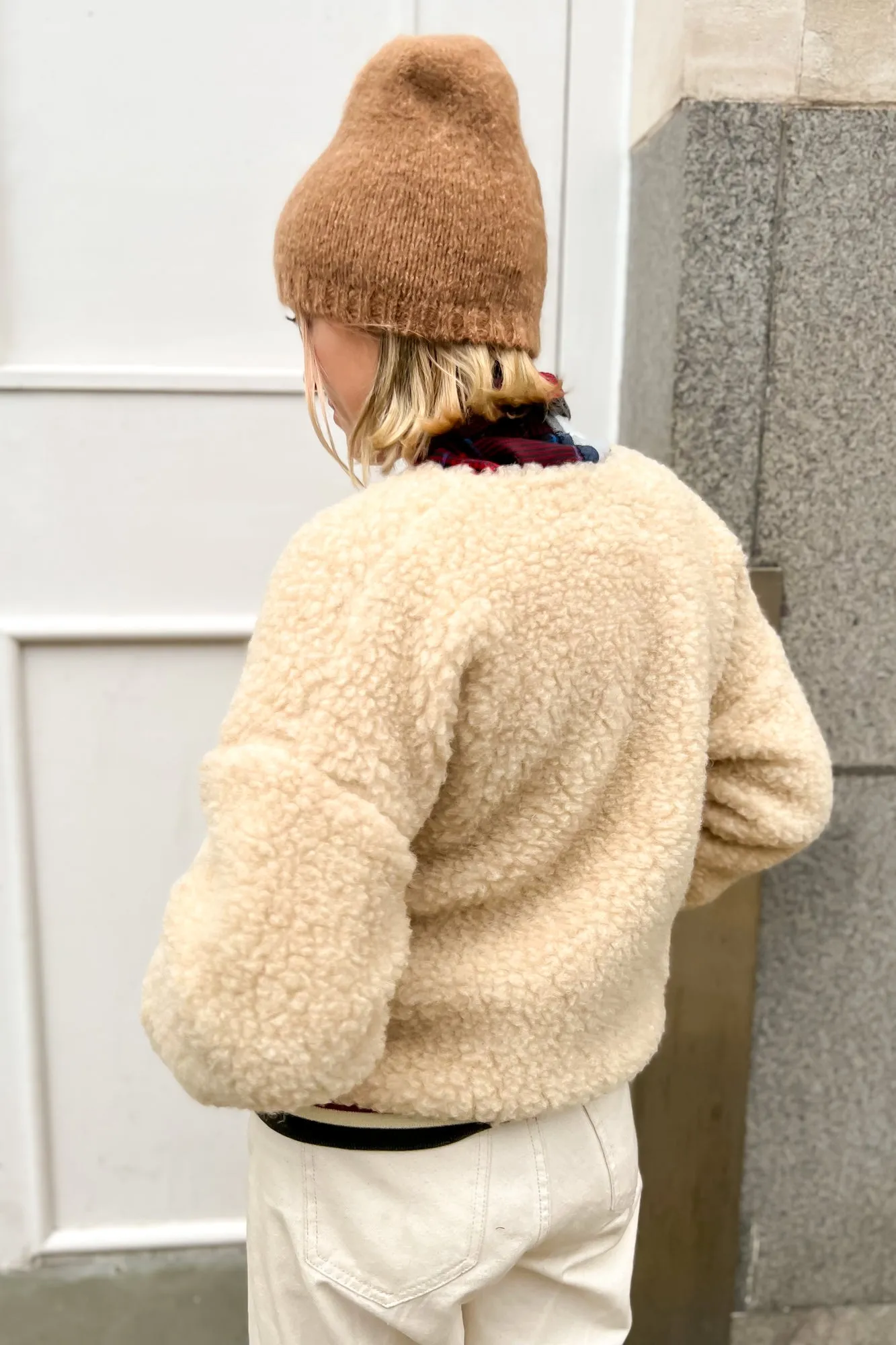 YOKO Wool Lolly Beige Jacket