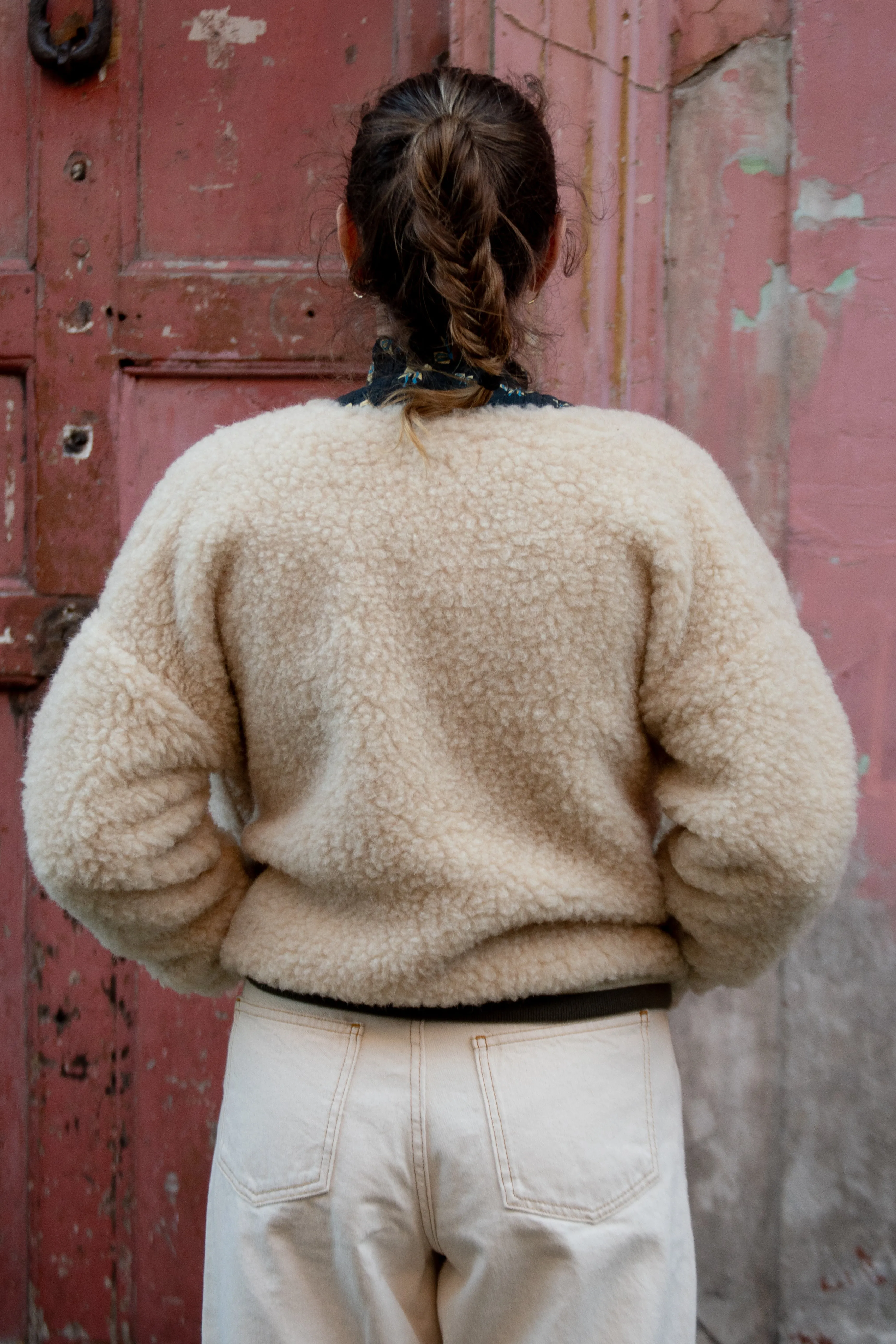 YOKO Wool Lolly Beige Jacket