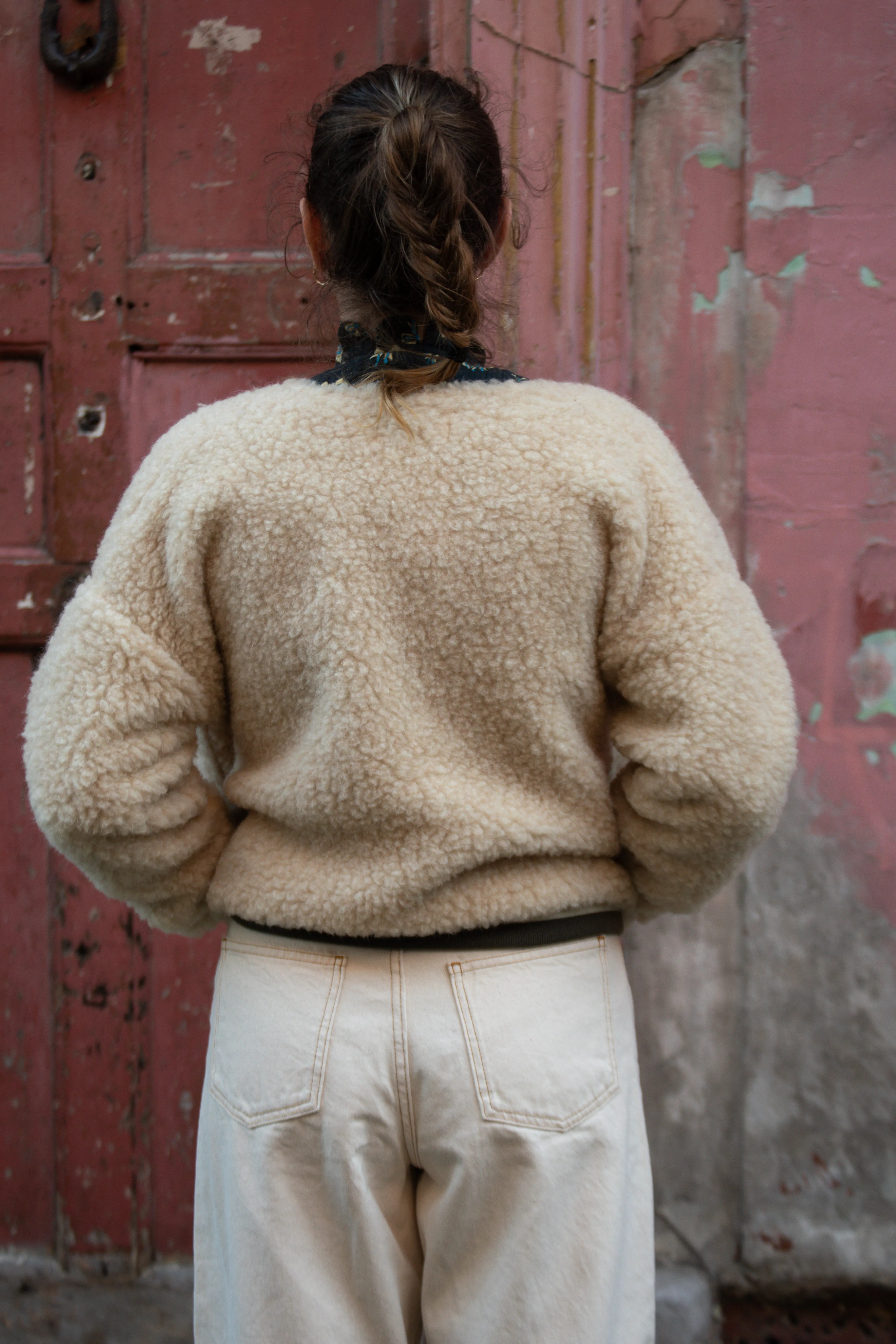 YOKO Wool Lolly Beige Jacket